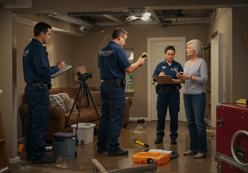 Water Damage Assessment and Insurance Documentation process in Rochester, PA