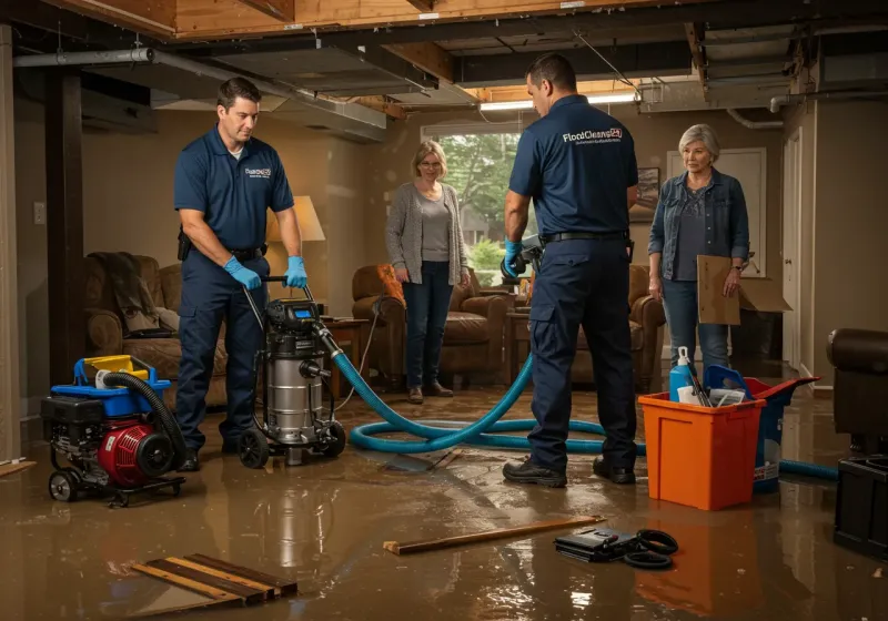 Basement Water Extraction and Removal Techniques process in Rochester, PA